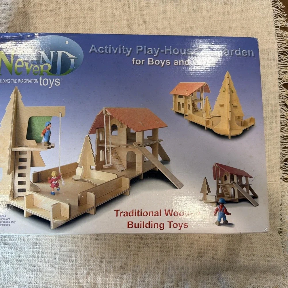Rare Neverland Toys Building The Imagination Toys Activity Playhouse And Garden